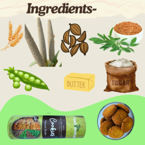 Ajwain Butter Cookies 150GM - Image 2